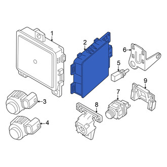Volkswagen OE - Rear Blind Spot Detection System Warning Sensor