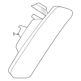 Volkswagen OE - Front Lamps - Side Marker Lamps