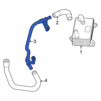 Volkswagen OE - Engine Coolant Pipe