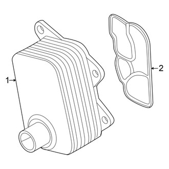 Volkswagen OE - Cooling - Engine Oil Cooler