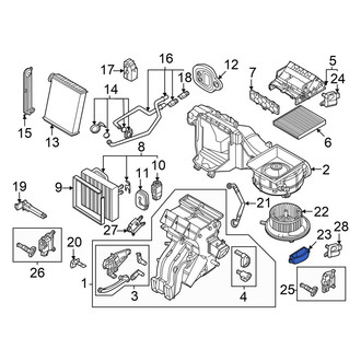 Volkswagen OE - HVAC Control Module
