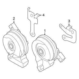 Volkswagen OE - Electrical - Horn