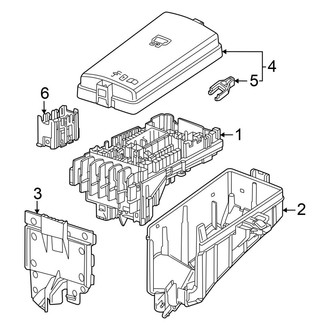 Volkswagen OE - Electrical - Fuse & Relay (Engine Compartment)