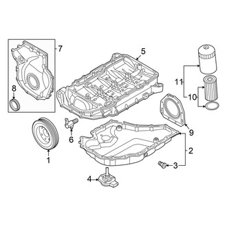 Volkswagen OE - Engine / Transaxle - Engine Parts (Lower Components)
