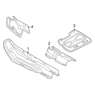 Volkswagen OE - Exhaust System - Heat Shields