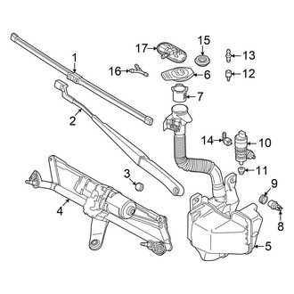 Volkswagen OE - Windshield - Wiper & Washer Components