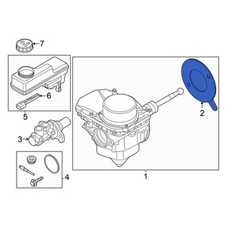 Volkswagen OE - Power Brake Booster Gasket