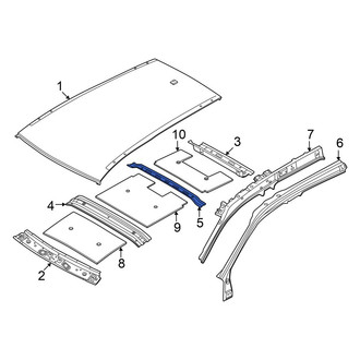 Volkswagen OE - Roof Panel Reinforcement