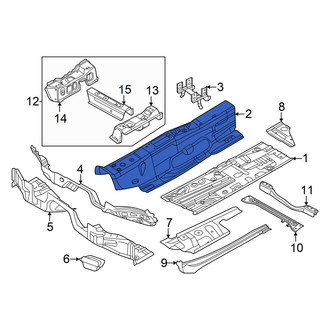 Volkswagen OE - Front Left Floor Pan