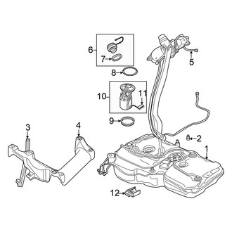 Volkswagen OE - Fuel System Components (FWD)