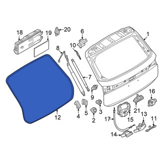 Volkswagen OE - Rear Hatch Seal