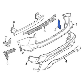 Volkswagen OE - Bumper Cover Insulator