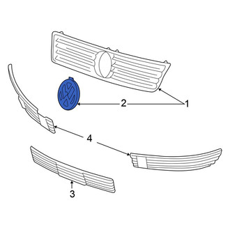 Volkswagen OE - Front Grille Emblem