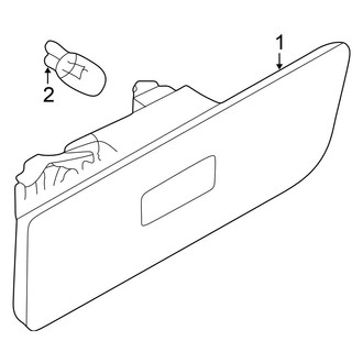 Volkswagen OE - Front Lamps - Side Marker Lamps