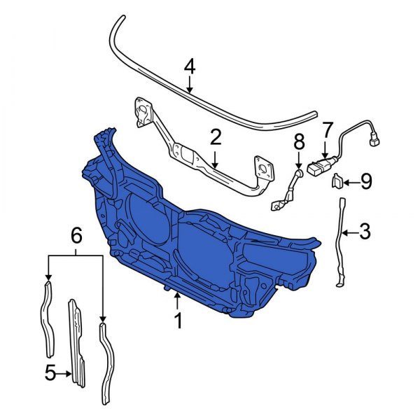 Radiator Support Panel