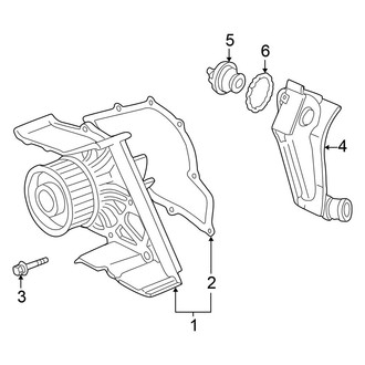 Volkswagen OE - Cooling - Water Pump (GLS / GLS 4 Motion / GLX / GLX 4 Motion 2.8L)