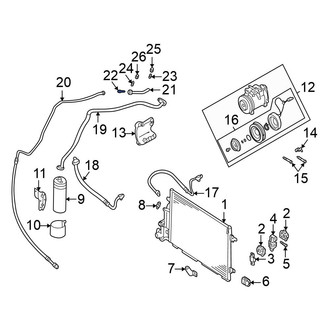 Volkswagen OE - A/C Orifice Tube