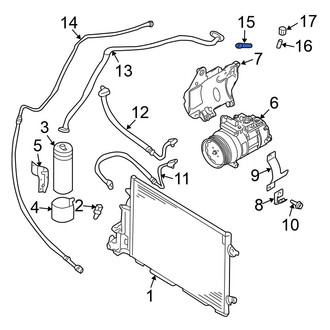 Volkswagen OE - A/C Orifice Tube