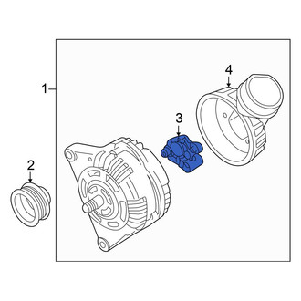 Volkswagen OE - Charging System Voltage Regulator