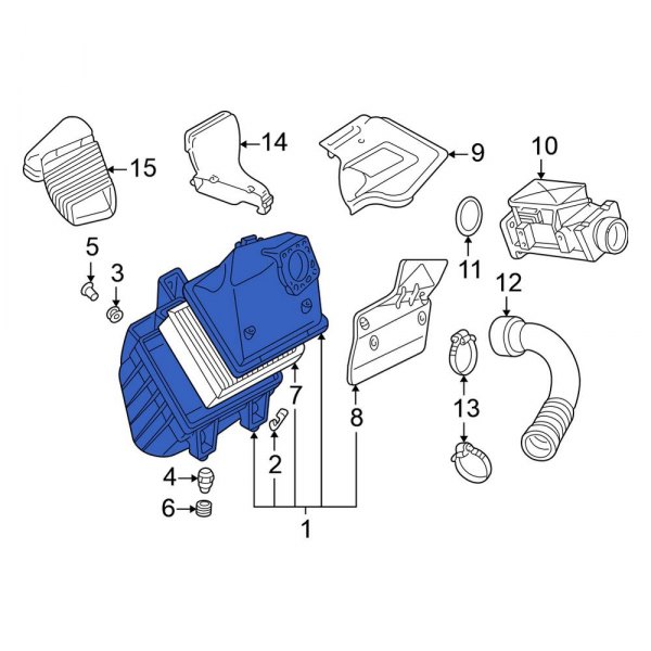 Air Filter and Housing Assembly