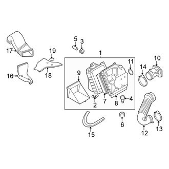 Volkswagen OE - Engine / Transaxle - Air Intake (2.0L Diesel)