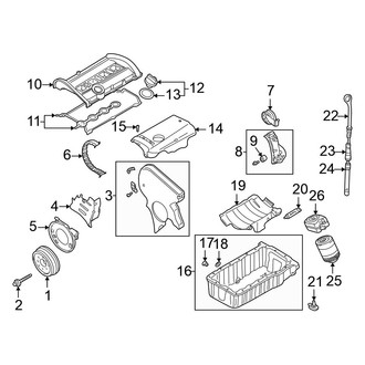 Volkswagen OE - Engine / Transaxle - Engine Parts (1.8L)