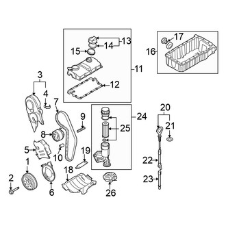 Volkswagen OE - Engine / Transaxle - Engine Parts