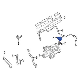Volkswagen OE - Turbocharger Gasket