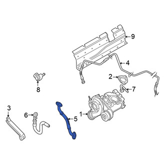Volkswagen OE - Turbocharger Oil Line
