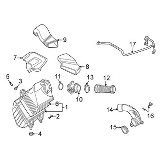 Volkswagen OE - Engine / Transaxle - Air Intake (2.8L)