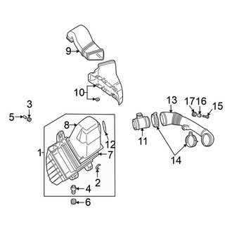Volkswagen OE - Engine / Transaxle - Air Intake (4.0L)
