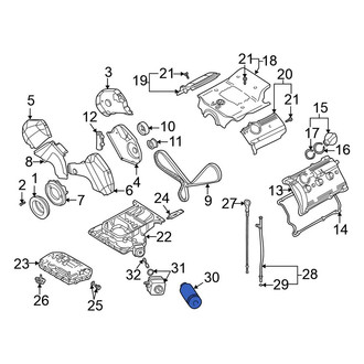 Volkswagen OE - Engine Oil Filter