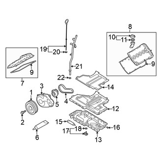 Volkswagen OE - Engine / Transaxle - Engine Parts (4.0L)