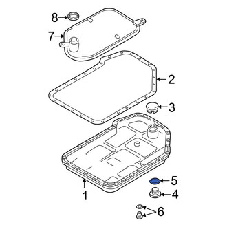 Volkswagen OE - Automatic Transmission Drain Plug Gasket