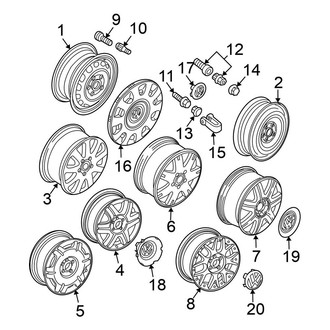 Volkswagen OE - Wheels