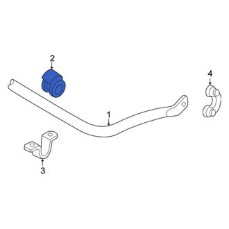 Volkswagen OE - Front Suspension Stabilizer Bar Bushing