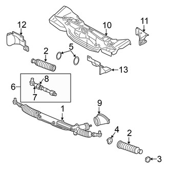 Volkswagen OE - Steering Gear & Linkage (1.8L)