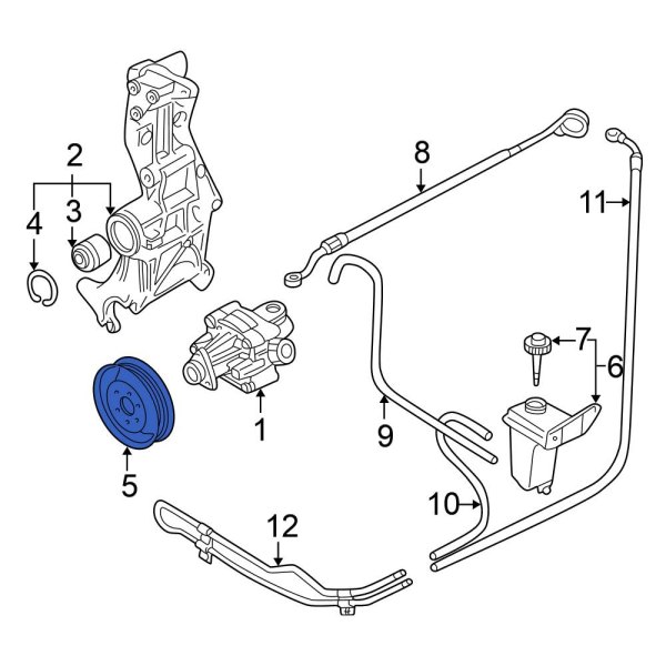 Power Steering Pump Pulley