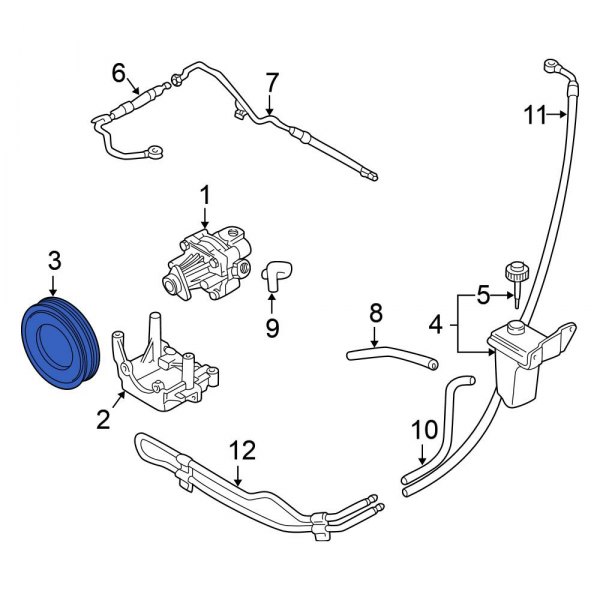 Power Steering Pump Pulley