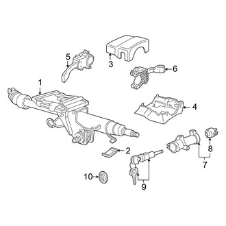 Volkswagen OE - Steering Column - Shroud, Switches & Levers