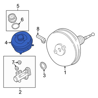 Volkswagen OE - Brake Master Cylinder Reservoir