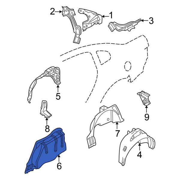 Wheel Housing Side Panel