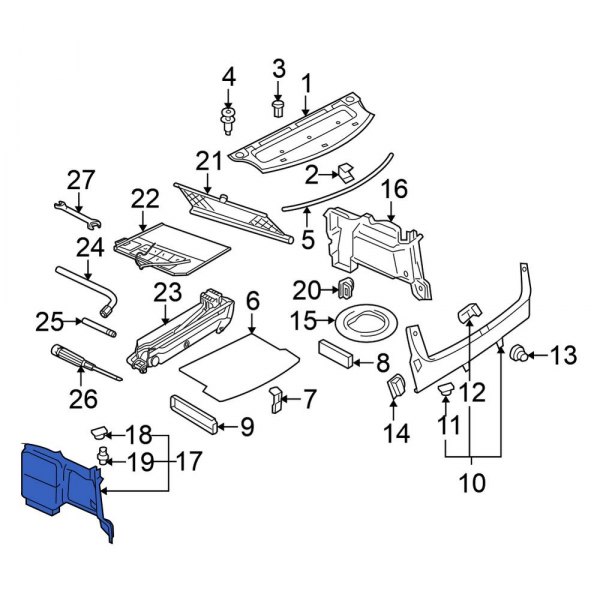 Trunk Trim Panel