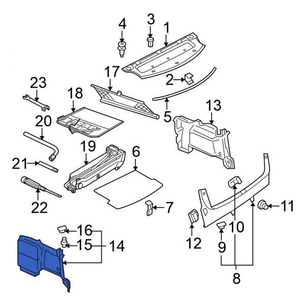 Trunk Trim Panel