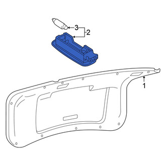 Volkswagen OE - Rear Courtesy Light