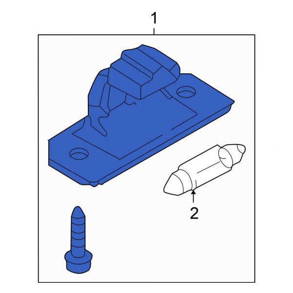 License Plate Light Assembly