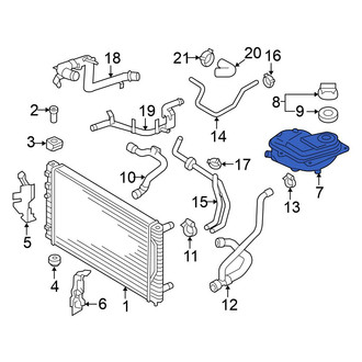 Volkswagen OE - Engine Coolant Reservoir