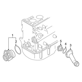 Volkswagen OE - Cooling - Water Pump (GL TDI / GLS TDI)