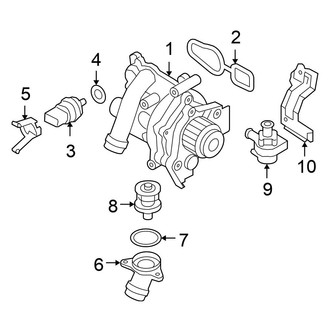 Volkswagen OE - Cooling - Water Pump