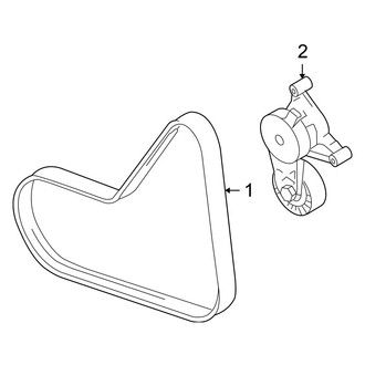 Volkswagen OE - Cooling - Belts & Pulleys (Komfort / Lux / Turbo DI)